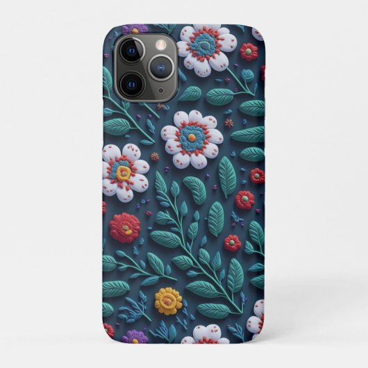 Wilde bloem Case-Mate iPhone case (Achterkant)