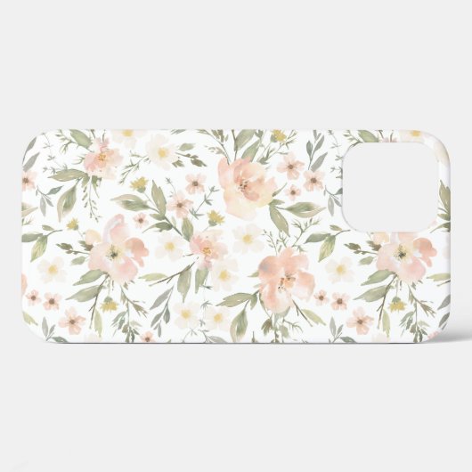 Wilde bloem Case-Mate iPhone case (Achterkant (horizontaal))