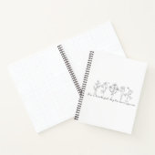 Wilde bloem Chiropractic, Chiropractor, Spine Notitieboek (Binnen)