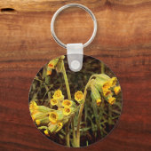 Wilde bloem: Cowslip Sleutelhanger (Voorkant)