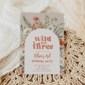 Wilde bloem Derde uitnodiging van de Dag