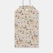 Wilde Bloem Doop Cadeaulabel (Achterkant)