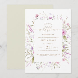 Wilde bloem   Eerste uitnodiging