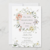 Wilde bloem Eerste uitnodiging van het meisje van (Voorkant)