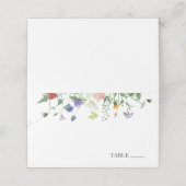 Wilde Bloem en Bij Naam Plaatskaarten (Buitenkant ongevouwen)