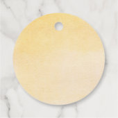 Wilde bloem en broedBee Geestdag Bedankjes Labels (Achterkant)