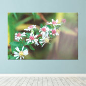 Wilde bloem Extra Groot Canvas Afdruk (Insitu (Houten vloer))