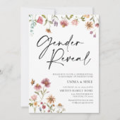 Wilde bloem Geslacht Openbare uitnodiging (Voorkant)