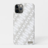 Wilde bloem Groot Patroon Case-Mate iPhone Case (Achterkant)