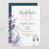 Wilde bloem kaart (Voorkant / Achterkant)