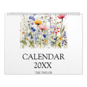 Wilde bloem kalender (Hoes)