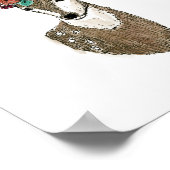 Wilde bloem: koning van het bos poster (Hoek)