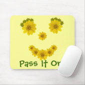 Wilde bloem Lekfoto's op maat Muismat (Met muis)