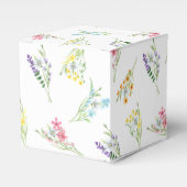 Wilde bloem mestbloem bedankdoosjes (Voorkant Zijde)