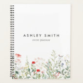 Wilde bloem planner (Voorkant)