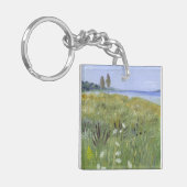 Wilde bloem sleutelhanger (Voorkant Links)