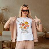  wilde bloem t-shirt