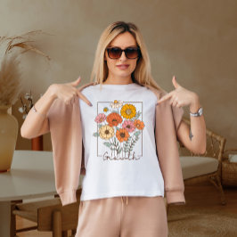  wilde bloem t-shirt