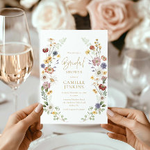 Wilde bloem Tuin Bridal Shower