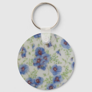 Wilde bloem Violet Sleutelhanger