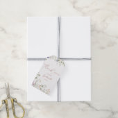 Wilde bloem Vrijgezellenfeest Dank u wel Cadeaulabel (Met Touw)