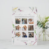 Wilde bloem Waar waren ze Bruidsjonker spel (Staand voorkant)