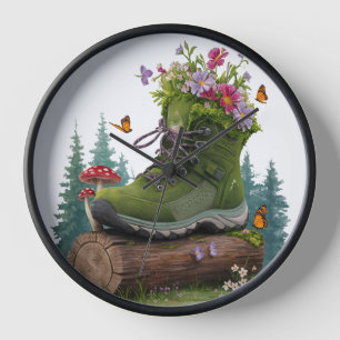 Wilde bloem wandelschoenen