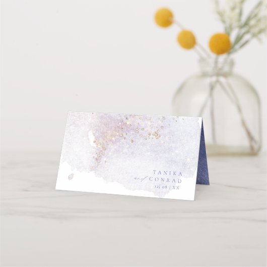 Wilde bloem Waterverf Tabel Peri ID954 (Achterkant)