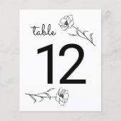 Wilde bloem-weddenschapsnummer (Voorkant)