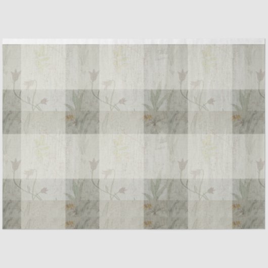 Wilde Bloem Weefsel Papier (Voorkant)