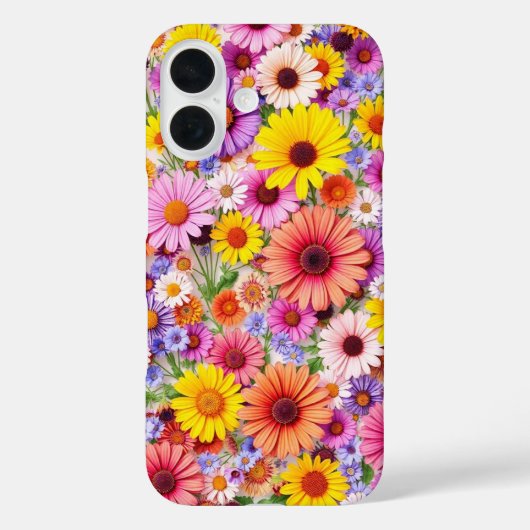 Wilde bloem Wonderland Case-Mate iPhone Case (Achterkant)