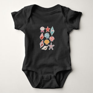 Wilde Bloem Zeeschelp Schelp Zomer Vibe Bloemig St Romper
