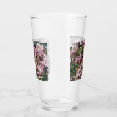 Wilde bloemafdrukken glas (Rechts)