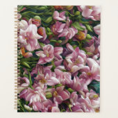 Wilde bloemafdrukken planner (Voorkant)