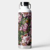 Wilde bloemafdrukken waterfles (Voorkant)