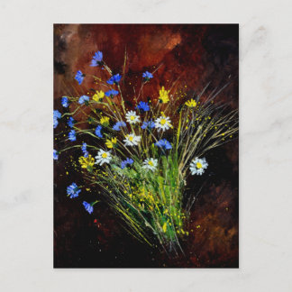 wilde bloemen 1160 briefkaart