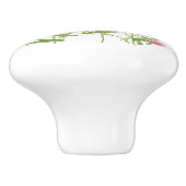 Wilde bloemen 3 keramische knop (Zijkant)