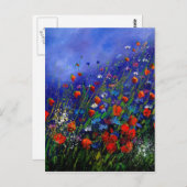 wilde bloemen 787 briefkaart (Voorkant / Achterkant)