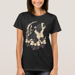 Wilde Bloemen Amerikaanse Bully Pet - Hondenras Bl T-shirt