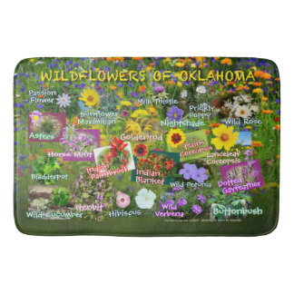 wilde bloemen badmat 26