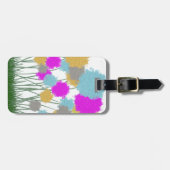 wilde bloemen bagagelabel (Voorkant horizontaal)