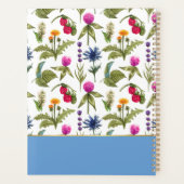 Wilde bloemen bloei 2026 planner (Achterkant)