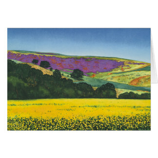 Wilde bloemen boven de Columbia River Gorge