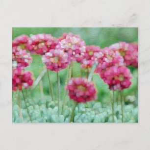 Wilde bloemen briefkaart
