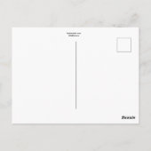 Wilde bloemen briefkaart (Achterkant)