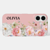 Wilde bloemen Case-Mate iPhone case (Achterkant (horizontaal))