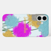 wilde bloemen Case-Mate iPhone case (Achterkant (horizontaal))