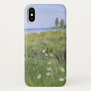 Wilde bloemen iPhone x hoesje