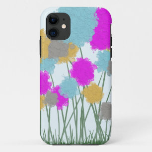 wilde bloemen iPhone 11 hoesje