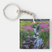 Wilde bloemen, Clements Mountain, Montana Sleutelhanger (Voorkant)